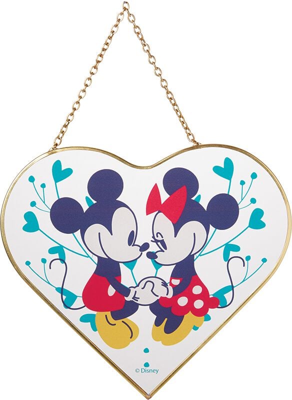 Gothicana By Emp "Mickey & Minnie Suncatcher" Window Decoration Multicolour By Mickey Mouse