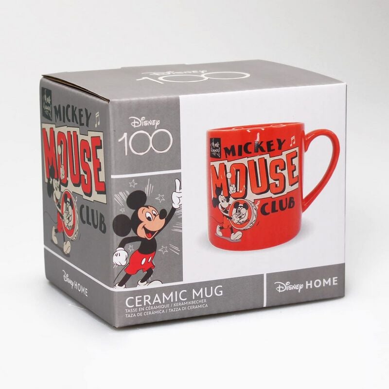 Gothicana By Emp "Mickey Mouse Club" Cup Red-black By Mickey Mouse