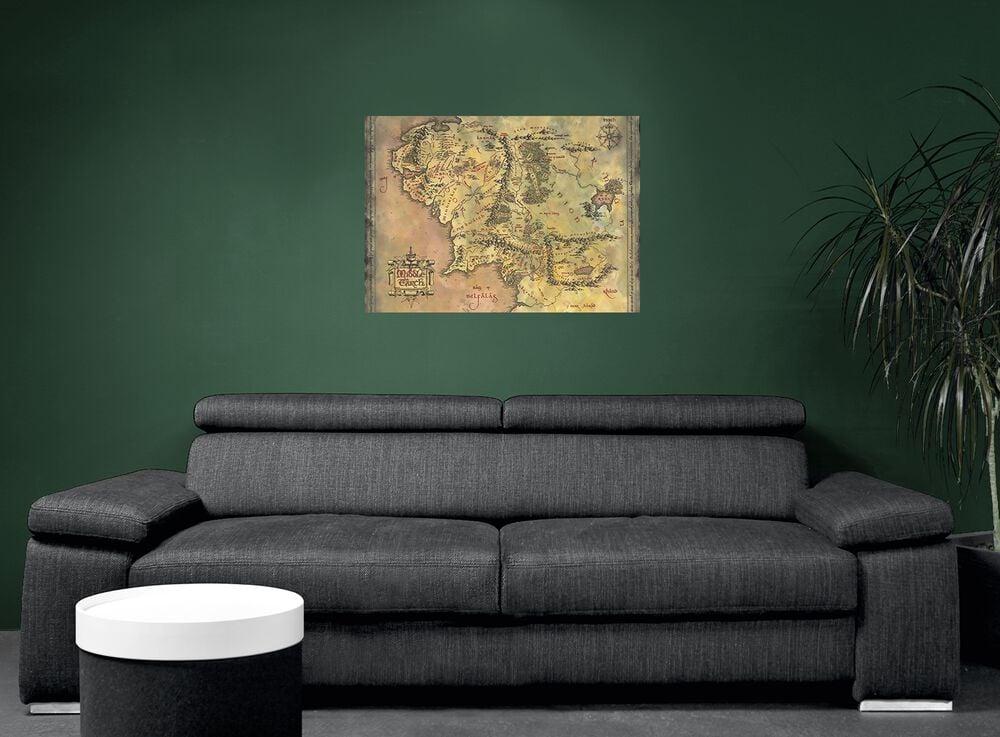 Gothicana By Emp "Middle Earth" Poster Multicolour By The Lord Of The Rings