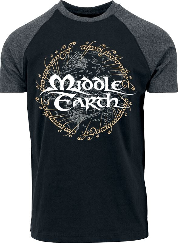 gothicana by emp "Middle Earth" T-Shirt athracite-black by The Lord Of The Rings