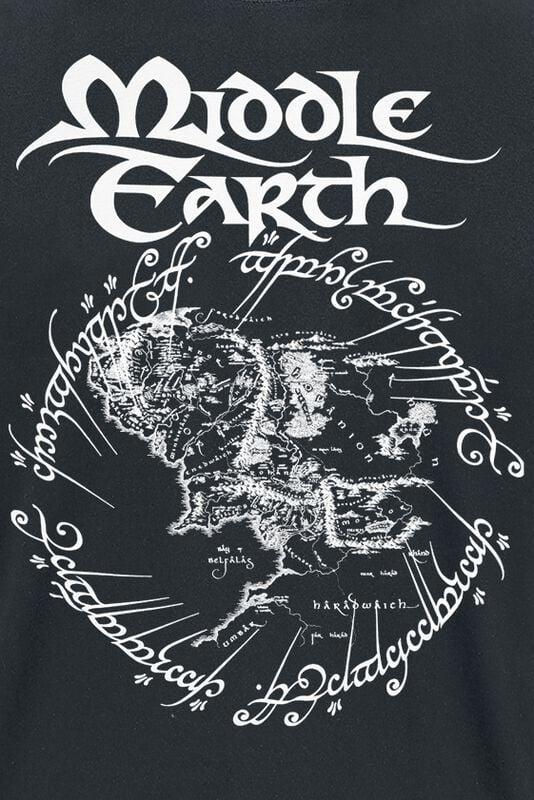 Gothicana By Emp "Middle Earth" T-Shirt Black By The Lord Of The Rings