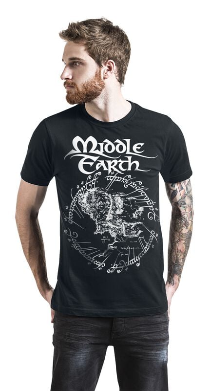 Gothicana By Emp "Middle Earth" T-Shirt Black By The Lord Of The Rings