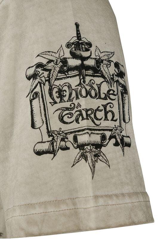 Gothicana By Emp "Middle Earth" T-Shirt Grey By The Lord Of The Rings