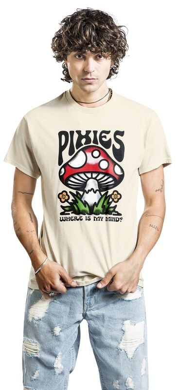Gothicana By Emp "Mindshroom" T-Shirt Natural By Pixies
