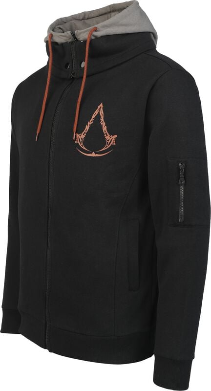 Gothicana By Emp "Mirage - Decorations" Hoodie Jacket Black-grey By Assassin's Creed