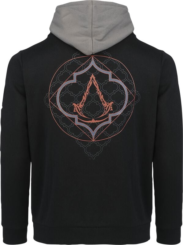 Gothicana By Emp "Mirage - Decorations" Hoodie Jacket Black-grey By Assassin's Creed