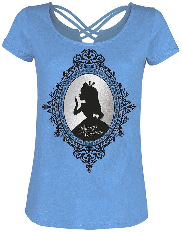 gothicana by emp "Mirror" T-Shirt blue by Alice in Wonderland