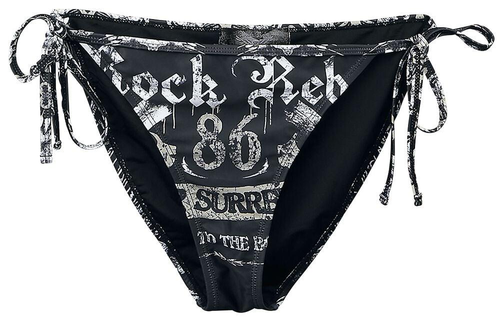 gothicana by emp "Mix And Match" Bikini Bottom black by Rock Rebel by EMP