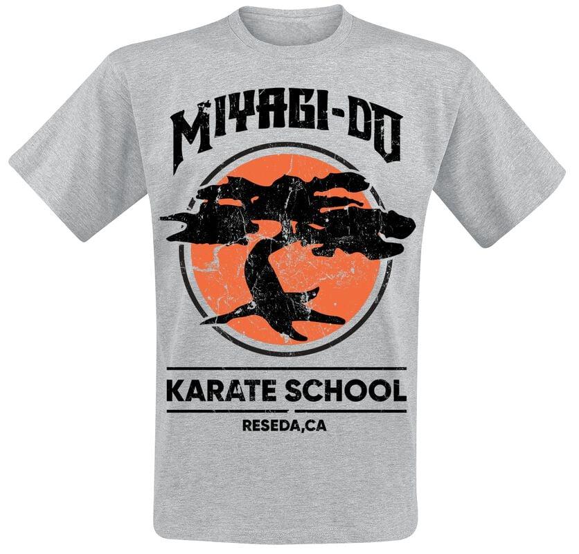 gothicana by emp "Miyagi-Do Karate School" T-Shirt grey by Cobra Kai