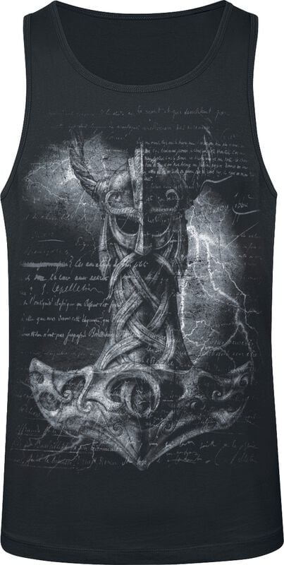 gothicana by emp "Mjölnir Hammer" Tanktop black by Alchemy England