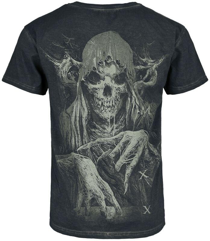 Gothicana By Emp "MMXX Shadow Man" T-Shirt Grey By Arch Enemy