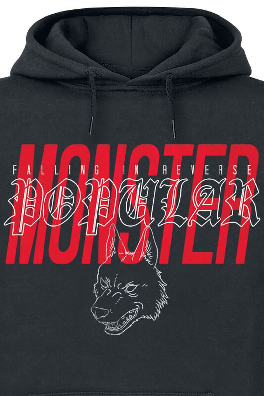 Gothicana By Emp "Monster" Hoodie Black By Falling In Reverse