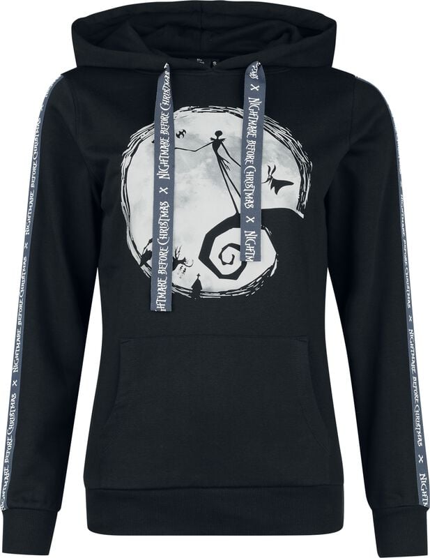 gothicana by emp "Moonlight Serenade" Hoodie black by The Nightmare Before Christmas