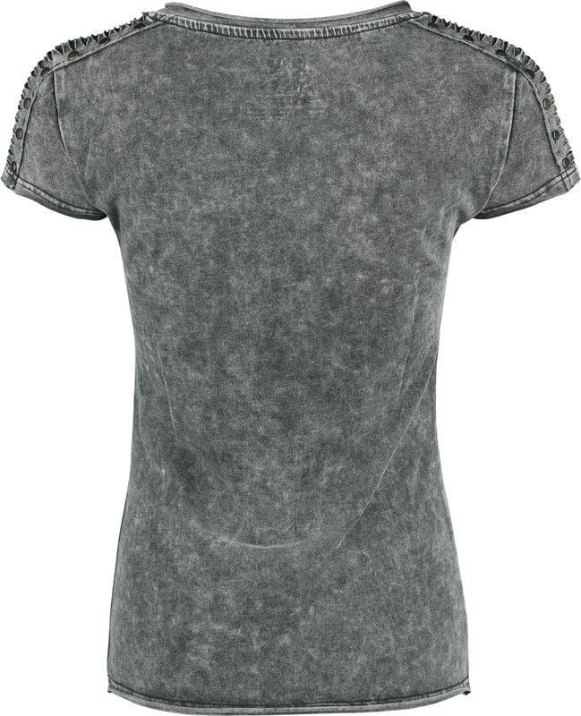 Gothicana By Emp "Mordor" T-Shirt Charcoal By The Lord Of The Rings