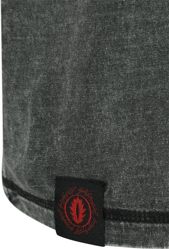 Gothicana By Emp "Mordor" T-Shirt Charcoal By The Lord Of The Rings