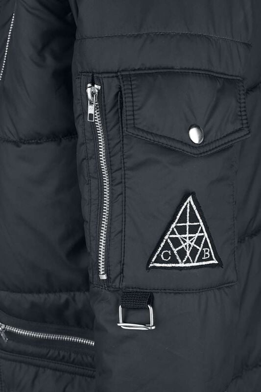 Gothicana By Emp "Morte Parka" Parka Black By Chemical Black