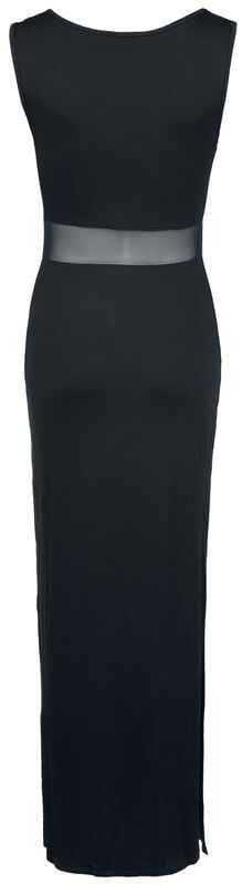 Gothicana By Emp "Moths Sky" Maxi Dress Black By Alchemy England