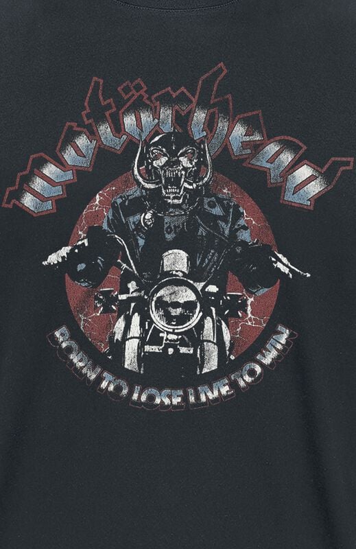 Gothicana By Emp "Motorcycle" T-Shirt Black By Motörhead