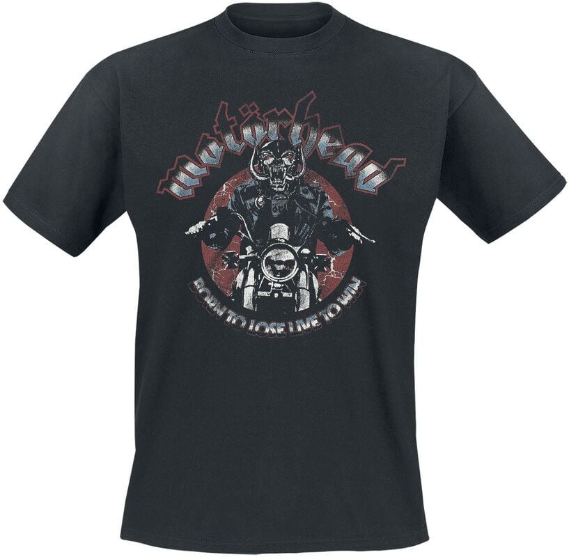 gothicana by emp "Motorcycle" T-Shirt black by Motörhead