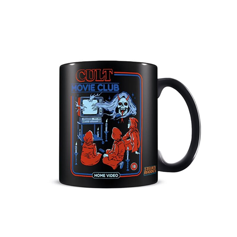 gothicana by emp "Movie Club" Cup black by Steven Rhodes