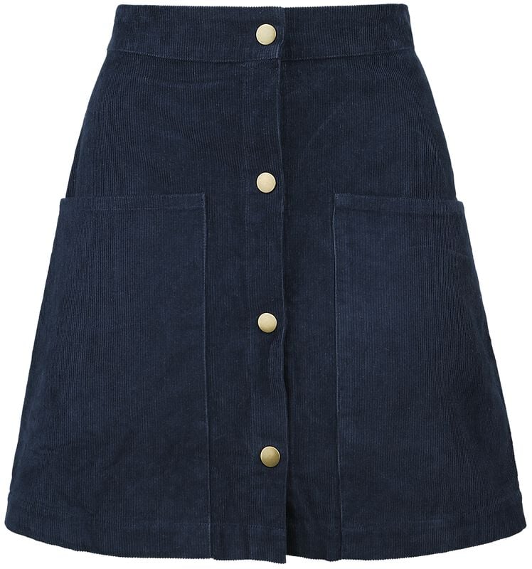 gothicana by emp "Moxy Skirt" Mini Skirt blue by Timeless London