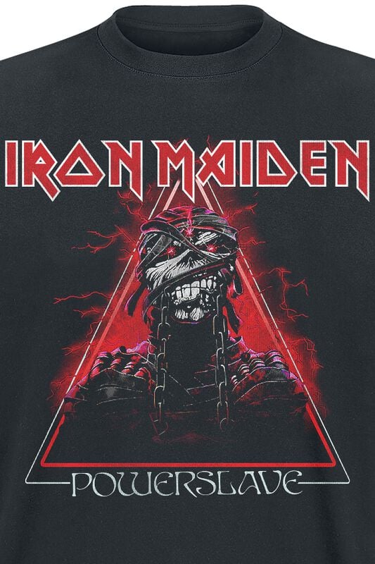 Gothicana By Emp "Mummy Triangle" T-Shirt Black By Iron Maiden