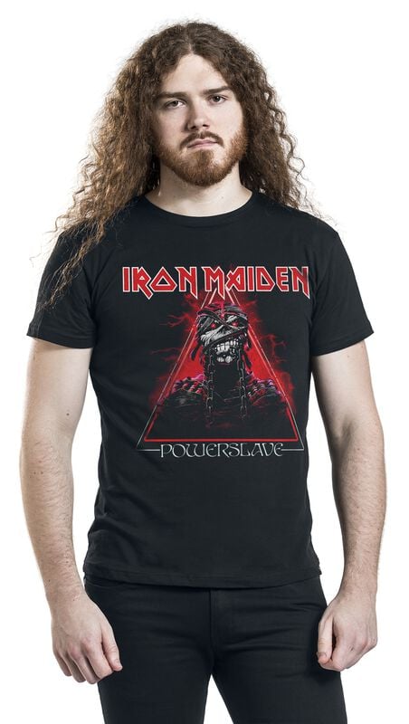 Gothicana By Emp "Mummy Triangle" T-Shirt Black By Iron Maiden