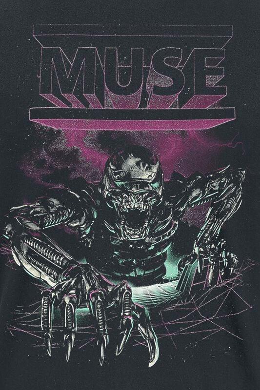 Gothicana By Emp "Murph Euro Tour Werchter" T-Shirt Black By Muse