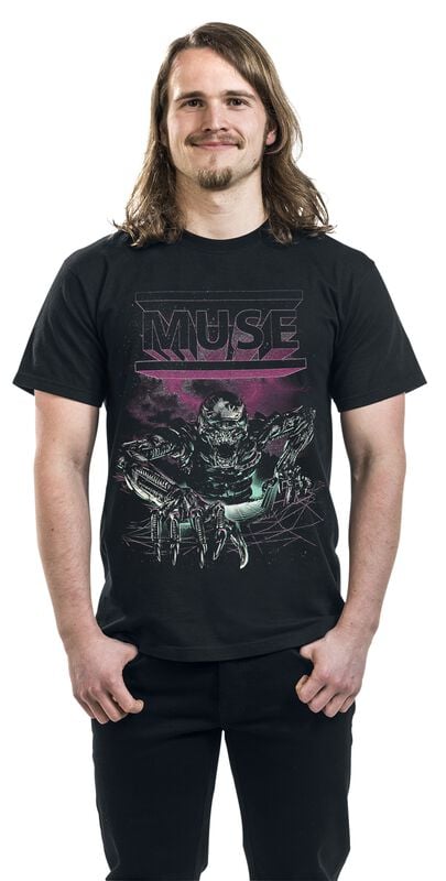 Gothicana By Emp "Murph Euro Tour Werchter" T-Shirt Black By Muse
