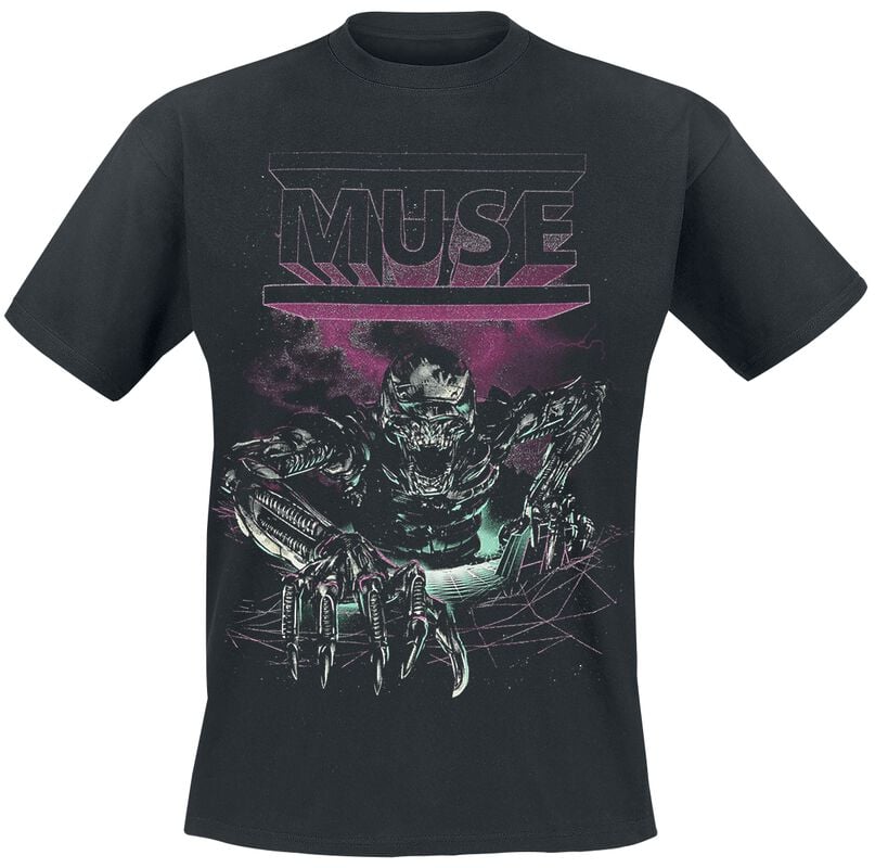 gothicana by emp "Murph Euro Tour Werchter" T-Shirt black by Muse