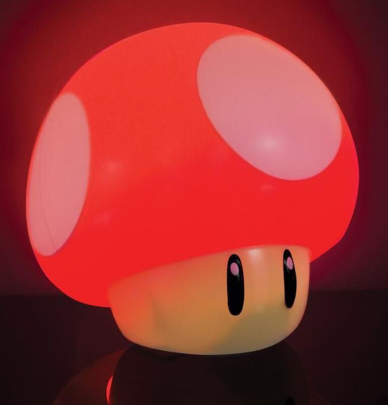 Gothicana By Emp "Mushroom" Lamp Multicolour By Super Mario