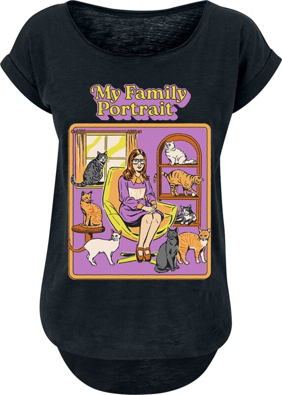 gothicana by emp "My family portrait" T-Shirt black by Steven Rhodes