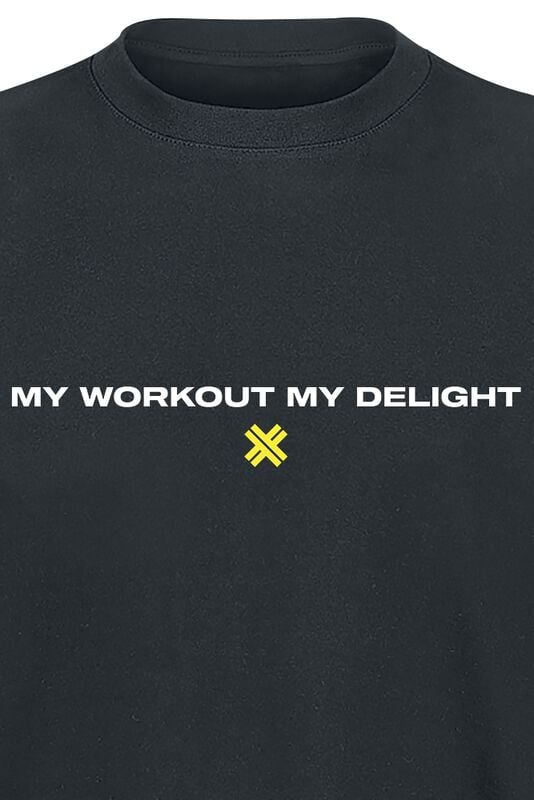 Gothicana By Emp "My Workout Smile" T-Shirt Black By Electric Callboy