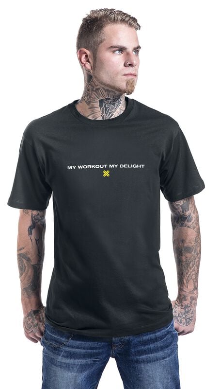 Gothicana By Emp "My Workout Smile" T-Shirt Black By Electric Callboy