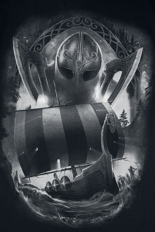 Gothicana By Emp "Nagalfar II" T-Shirt Black By Toxic Angel