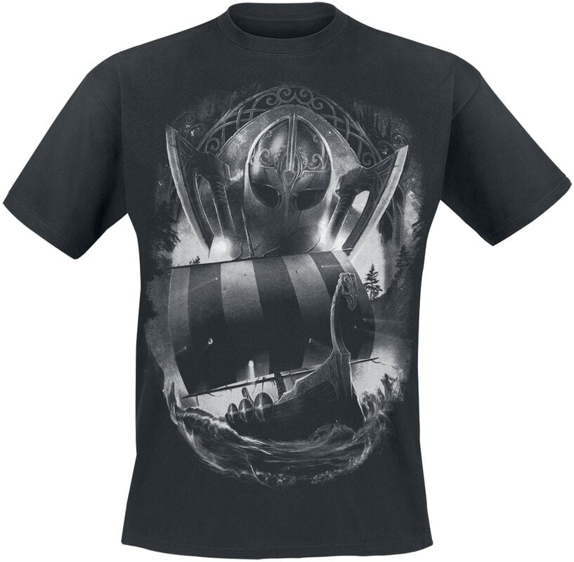 gothicana by emp "Nagalfar II" T-Shirt black by Toxic Angel