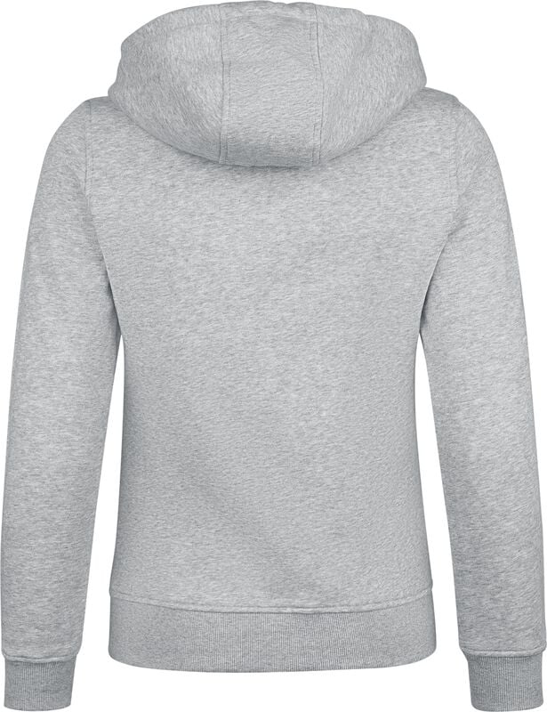 Gothicana By Emp "Napa" Hoodie Mottled Grey By Forvert