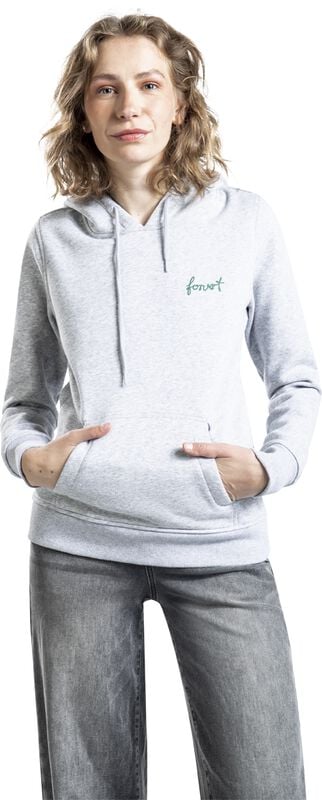 Gothicana By Emp "Napa" Hoodie Mottled Grey By Forvert