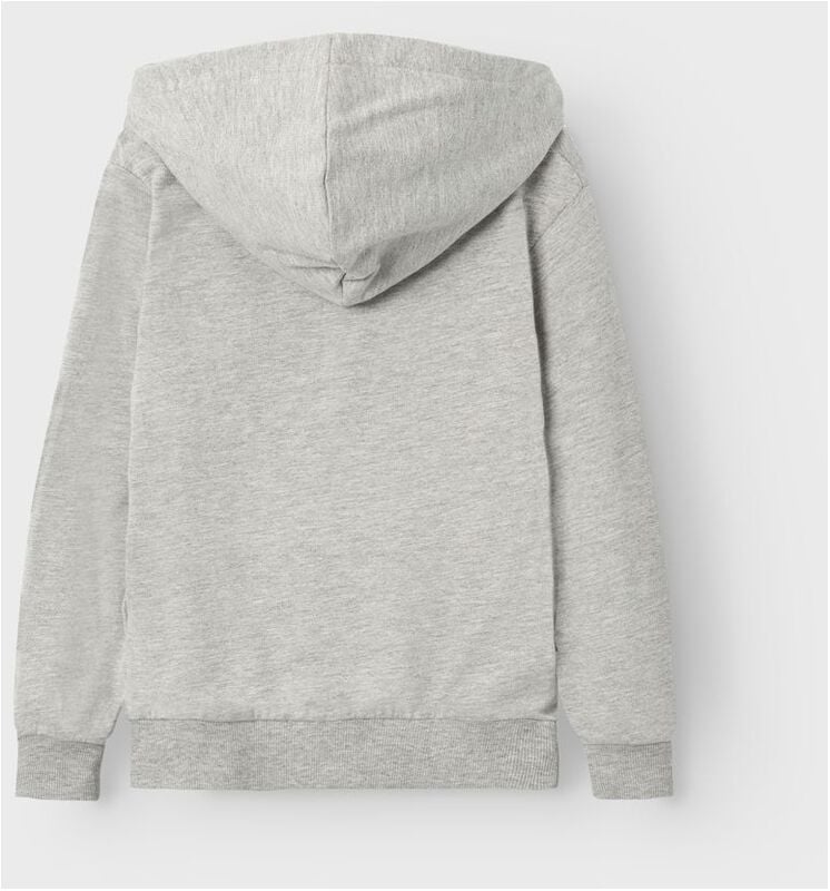 Gothicana By Emp "Nash Happy Jumper" Hoodie Sweater Mottled Grey By Name It