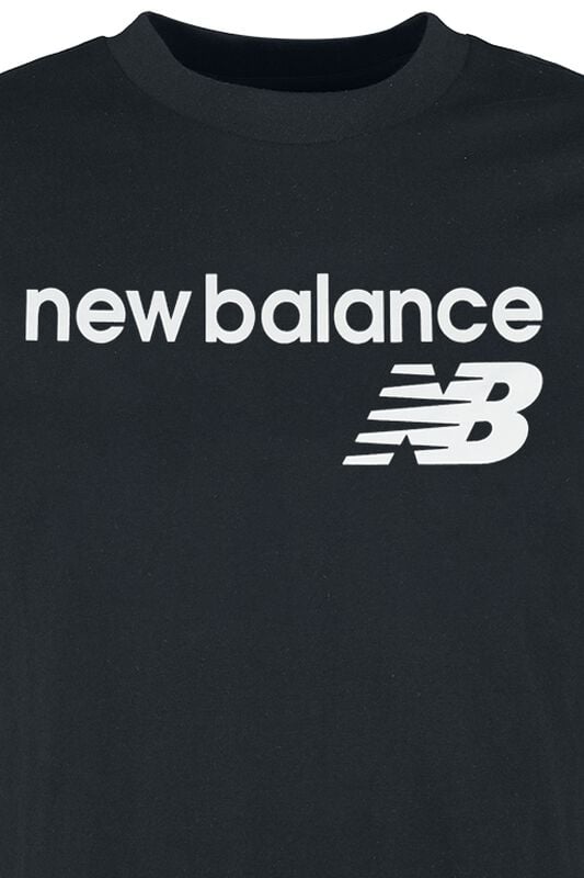 Gothicana By Emp "NB Sport Jersey Graphic Relaxed T-Shirt" T-Shirt Black By New Balance