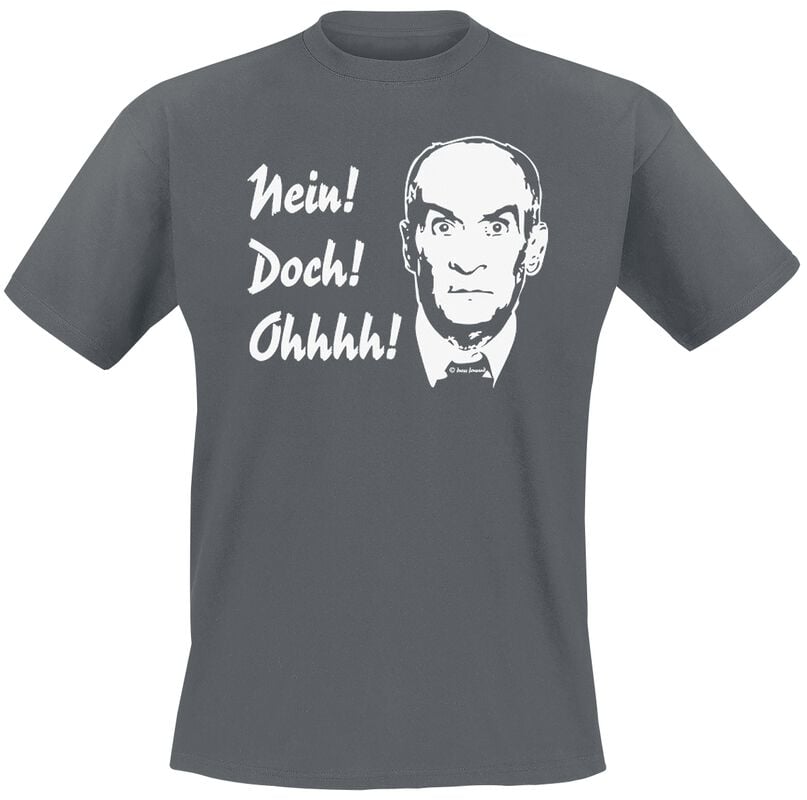 gothicana by emp "Nein Doch Ohhhh " T-Shirt dark grey by Louis de Funès