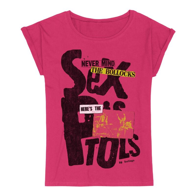 gothicana by emp "Never Mind The Bollocks" T-Shirt pink by Sex Pistols