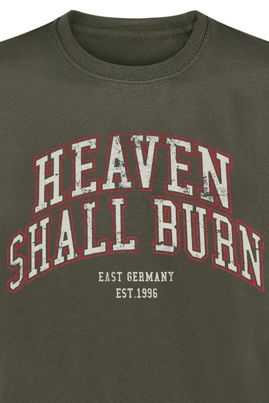 Gothicana By Emp "Never Surrender" T-Shirt Green By Heaven Shall Burn