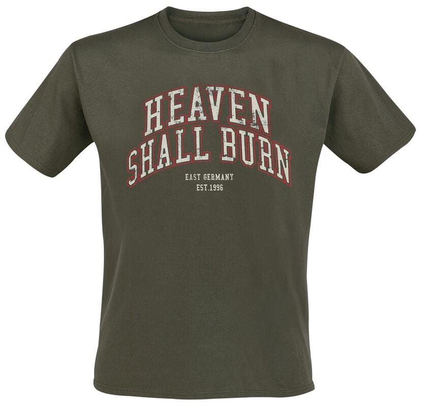 gothicana by emp "Never Surrender" T-Shirt green by Heaven Shall Burn