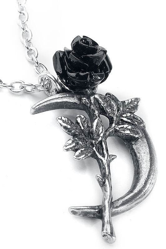 Gothicana By Emp "New Romance" Necklace Silver-coloured By Alchemy Gothic