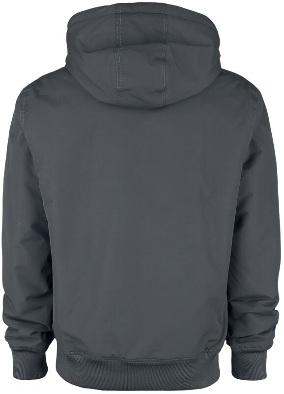 Gothicana By Emp "New Sarpy Jacket" Bomber Jacket Grey By Dickies