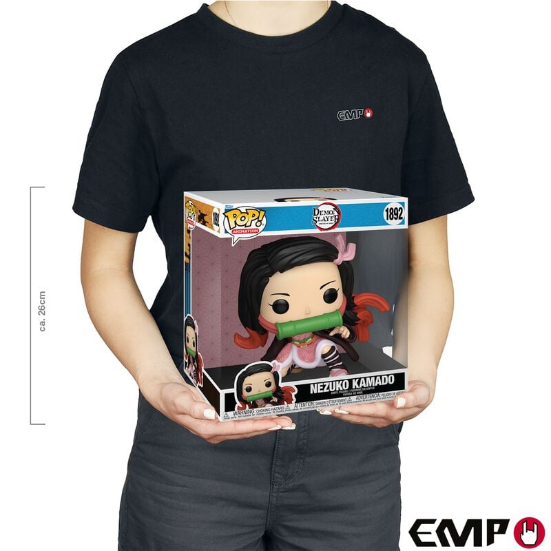 Gothicana By Emp "Nezuko Kamado (Jumbo Pop ) Vinyl Figurine 1892" Funko Pop By Demon Slayer
