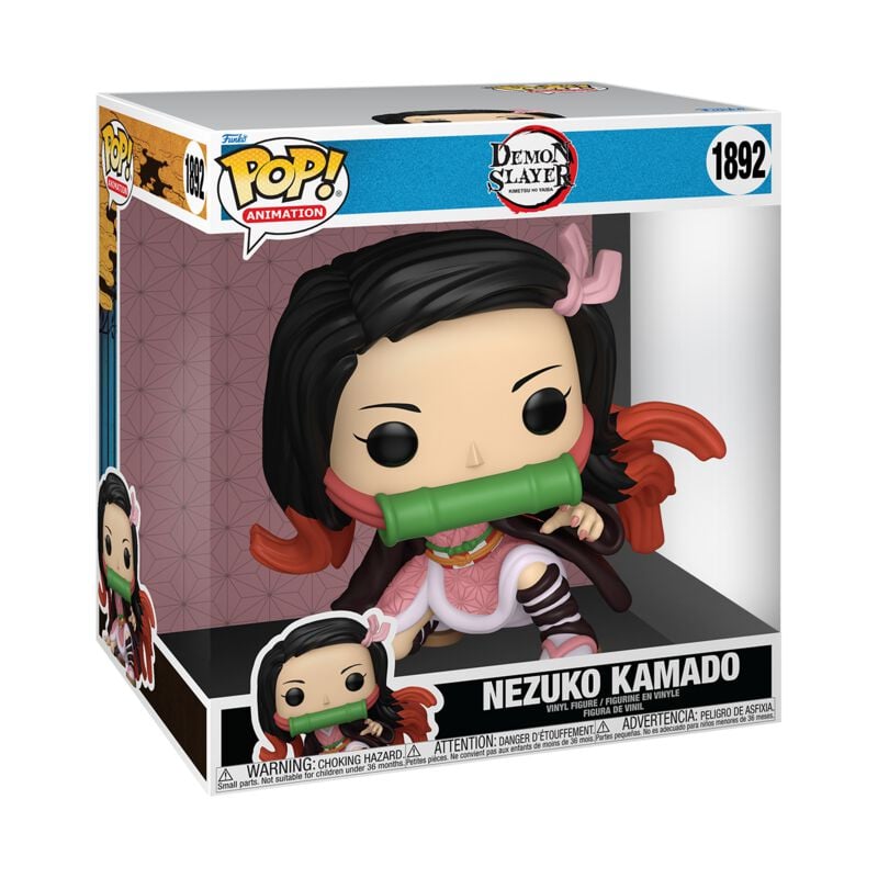 gothicana by emp "Nezuko Kamado (Jumbo Pop ) Vinyl Figurine 1892" Funko Pop by Demon Slayer