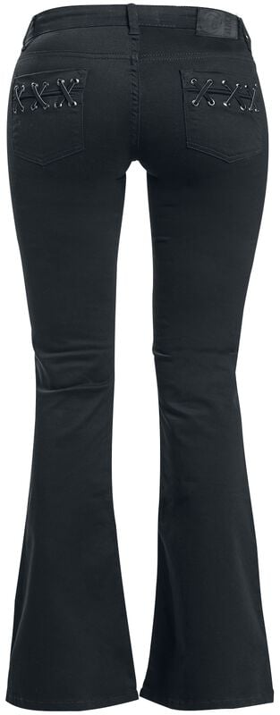 Gothicana By Emp "Nicki" Jeans Black By Black Premium By EMP