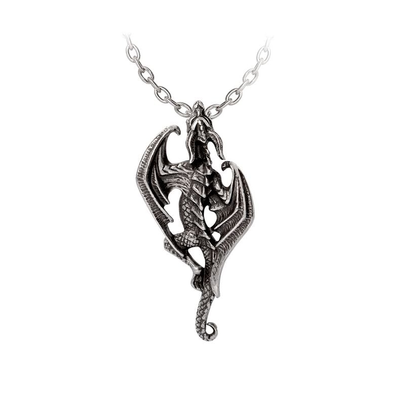 gothicana by emp "Niflheim Lizard" Necklace silver-coloured by Alchemy Gothic